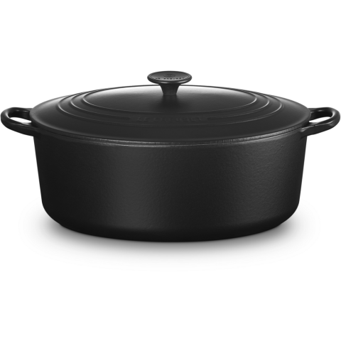 Le Creuset Tradition Stoof-/Braadpan Ovaal 29cm Lichtgrijs |  | 0024147346739