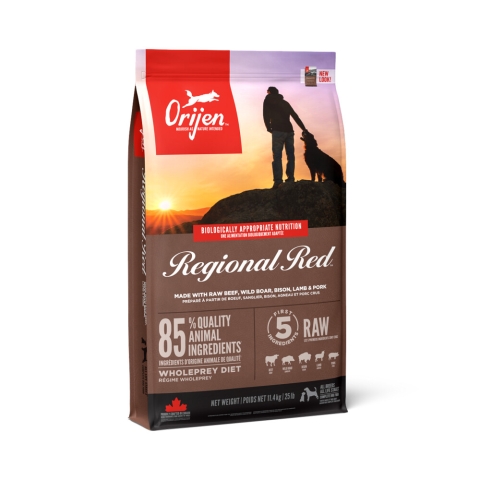 Orijen Hondenvoer Whole Prey Regional Red 11,4 kg
