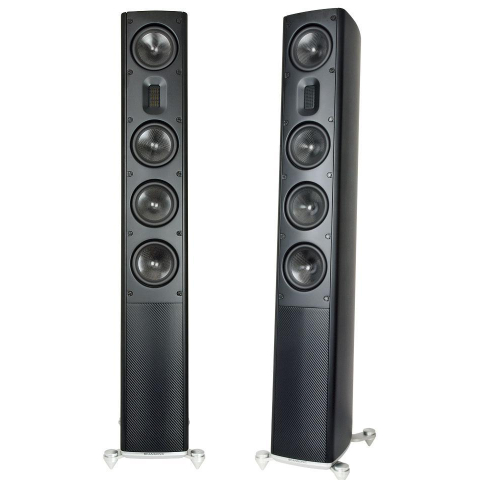 Scansonic MB5 B zwart ultra slanke hoogwaardig zuilluidspreker