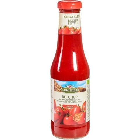 6x La Bioidea Tomatenketchup Biologisch 480 gr