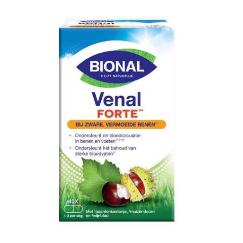 4x Bional Venal Forte 40 capsules