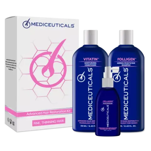Mediceuticals Women Kit Fine, Thinning Hair