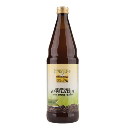 3x Boerjan Appelazijn Biologisch 750 ml