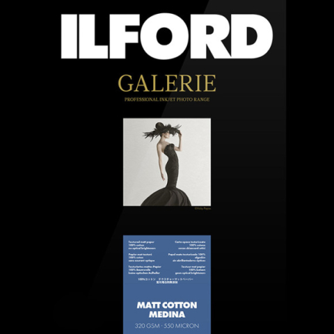Ilford Matt Cotton Medina 320g 43cm x 15m Rol