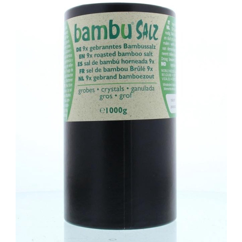 Bambu Salz 9x Gebrand Bamboezout Zeer Grof | 1000 g