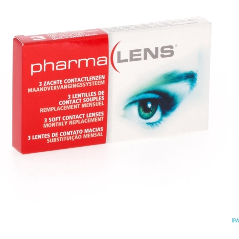 Pharmalens Monthly Contactlenzen +3.50 | 3 stuks
