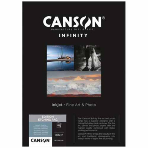 Canson EDITION ETCHING RAG 310g A3 25 vel