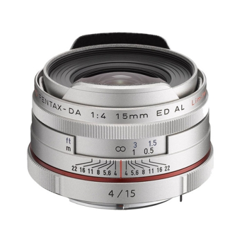Pentax DA 15mm f/4 ED AL Limited Silver