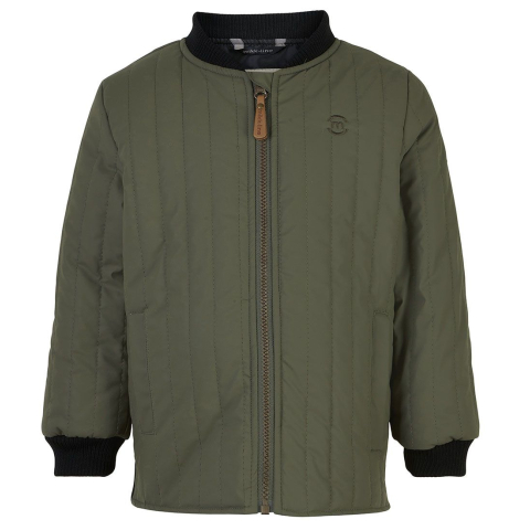 Mikk-Line Thermojasje - Dekbed - Coated - Dusty Olive - Mikk-Line - 1½ jaar (86) - Thermojassen