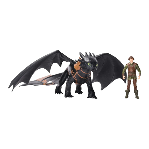Dragons Speelgoedfiguren - Tandloos & Hikkie - Dragons - OneSize - Speelgoedfiguren