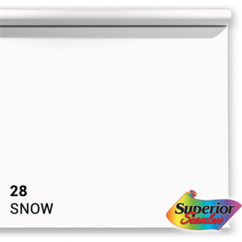 Superior Achtergrondpapier 28 Snow 1,35 x 11m
