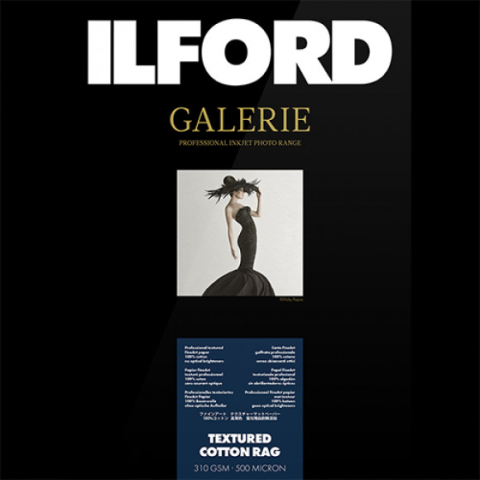 Ilford Textured Cotton Rag 310g 152cm x 15m Rol
