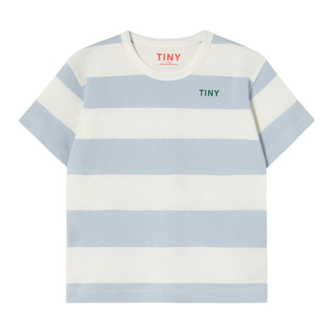 Tiny Cottons T-Shirt - Strepen - Gewassen Blue - Tiny Cottons - 6 jaar (116) - T-Shirts