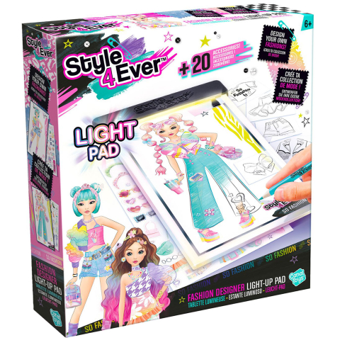 Style 4 Ever Pad van de modeontwerper m. Licht - Style 4 Ever - OneSize - Knutselpakket