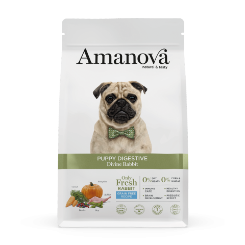 Amanova Dog Puppy Digestive Divine Rabbit Grain Free 2 kg