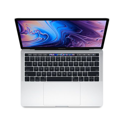 Apple MacBook Pro 2018 | 13.3" | Touch Bar | 2.3 GHz | 8 GB | 512 GB SSD | zilver | FR