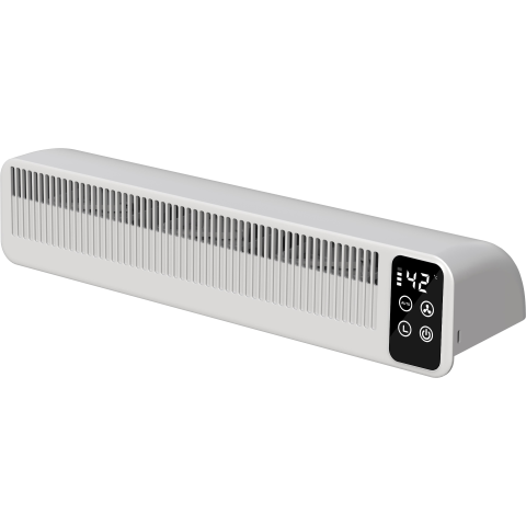 Evolar Oplaadbare Radiator Ventilator 3W -  Wit - 5200 mAh accu - met timer - TWEEDEKANS
