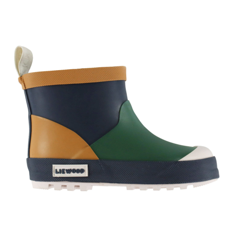 Liewood Gevoerde Rubberlaarzen - Jesse - Classic Navy Multi Mix - Liewood - 33 - Regenlaarzen met voering