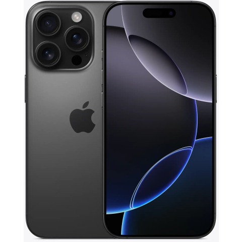 iPhone 16 Pro | 1 TB | Dual-SIM (2 x eSIM) | Titaniumzwart