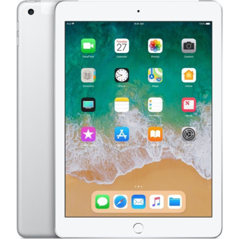 iPad 6 (2018) | 9.7" | 32 GB | WiFi | zilver