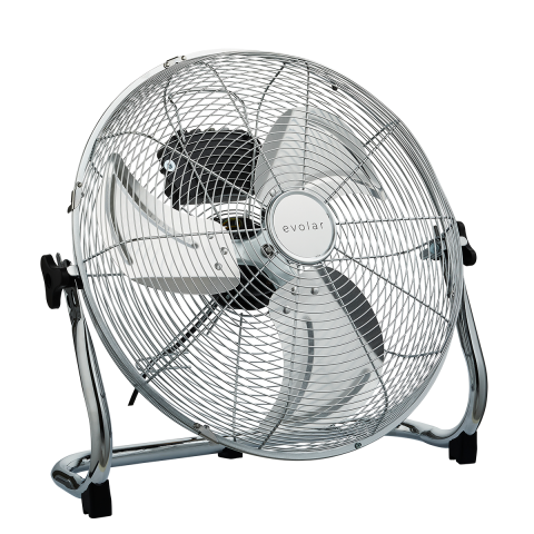 Evolar EVO-MFF16C Vloerventilator - Chroom - Tweedekans