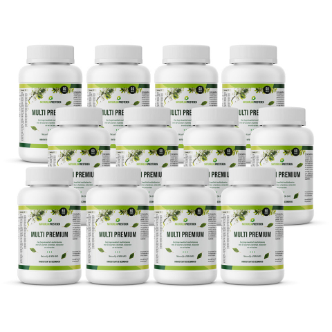 Multivitamine - Jaarbundel - Actief & Gemethyleerd - Natuurlijk - 12 x 60 caps