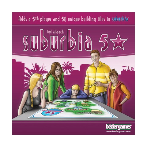 Suburbia 5 Stars - Bézier Games Bordspel
