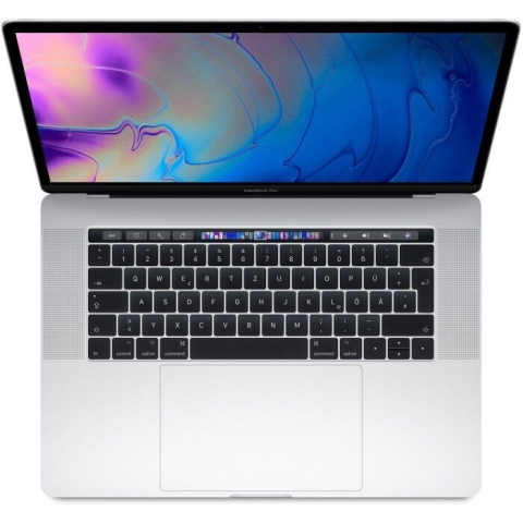 Apple MacBook Pro 2019 | 15.4" | Touch Bar | i9-9880H | 16 GB | 512 GB SSD | 560X | zilver | IT