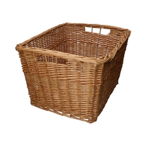 Wasmand laag, wilgenteen, groot