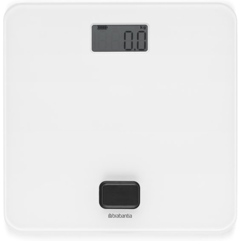 Brabantia ReNew Personenweegschaal Digitaal - geen Batterij nodig - White