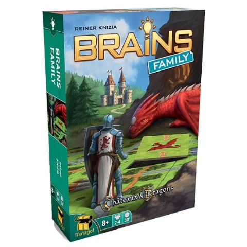 Brains Family - Châteaux & Dragons (FR) - Matagot Denkspel|Legspel