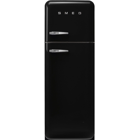 Smeg FAB30RBL6 - Koelkast - Retro/design - Vrijstaand - A+ - Kleur: zwart