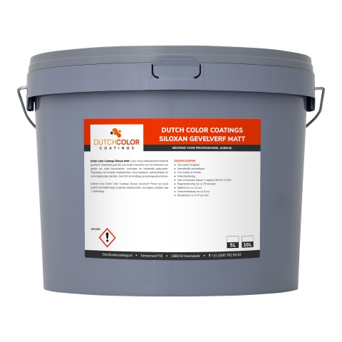 DCC Siloxan Gevelverf Matt Mengkleur 10L