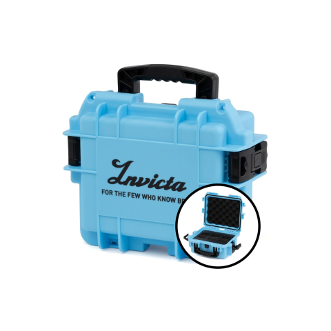 Invicta Uhrenbox - 3 F??cher - DC3-LTBLU