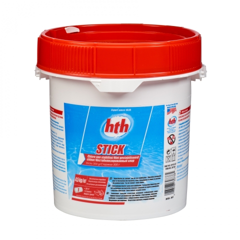 HTH chloor sticks 300gr 4.5kg