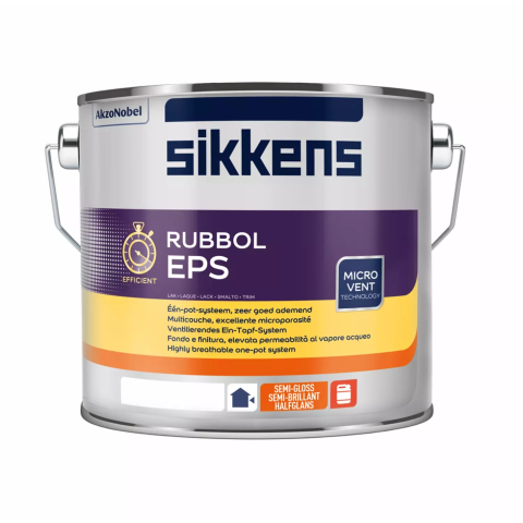 Sikkens Rubbol EPS - 2,5L RAL 9010 | Zuiver Wit 2.5L