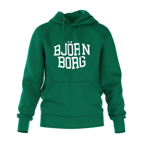 Björn Borg - Heren - Borg Essential Hoodie - Groen - Maat XL