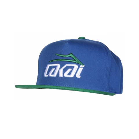 Lakai - Unisex - Essential Snapback - Blauw/Groen