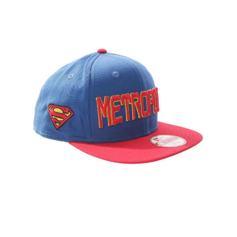 New Era - Unisex - Hero City Superman Cap - Blauw/Rood
