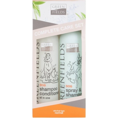 Vacht Verzorging Set voor Honden Shampoo, Conditioner & Droogshampoo