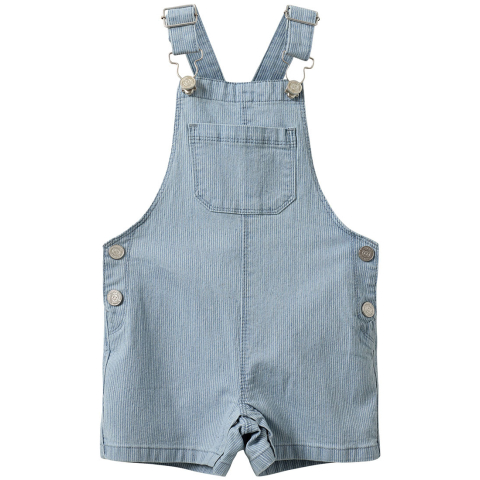 Sofie Schnoor Tuinbroek - Derek - Blue Denim Stripe - Sofie Schnoor - 1½ jaar (86) - Tuinbroeken