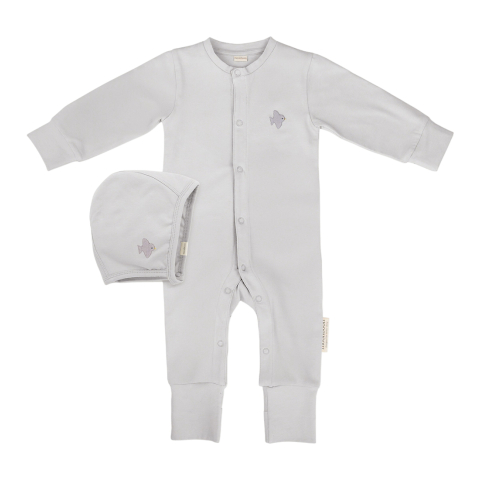 Moonboon Pyjamapak m. Babymuts - Cadeaubox - Maan Rock - Moonboon - 6-9 mnd - Pyjamapakken