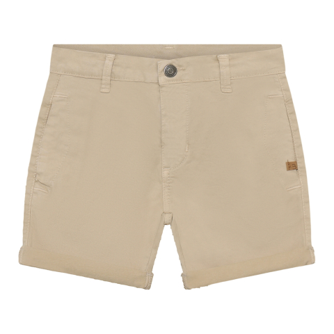 Minymo Korte Broeken - Twill - White Pepper - Minymo - 8 jaar (128) - Korte Broeken
