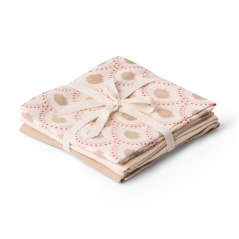 That's Mine - Bora muslin cloth 3-pack - Block shell - Onesize