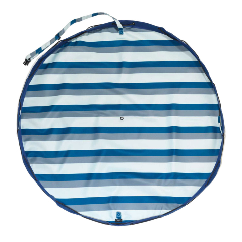 Play&Go Speelmat - Ø140 - Green Strepen - Play&Go - OneSize - Speelmaten