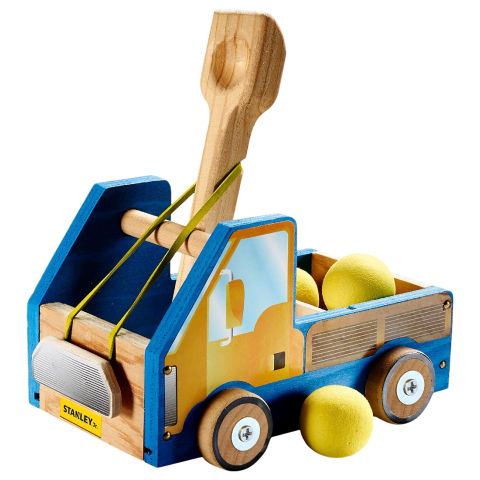 Stanley Jr. Creatieve Speelset - Vrachtwagenkatapultset - Stanley Jr. - OneSize - Knutselpakket