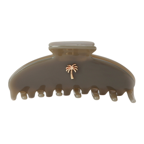 Fan Palm Haarclip - Oyster - Fan Palm - OneSize - Haaraccessoires