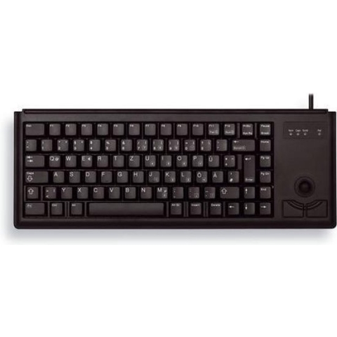CHERRY Compact-Keyboard G84-4400 - Toetsenbord - PS/2 - VS - zwart