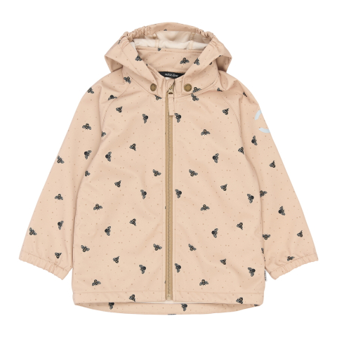 Mikk-Line Softshelljassen - AOP - Bumble Bee - Mikk-Line - 10 jaar (140) - Softshelljassen