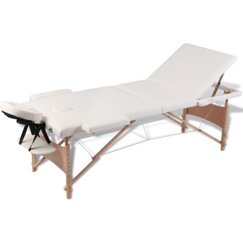 vidaXL-Inklapbare-massagetafel-3-zones-met-houten-frame-(creme)